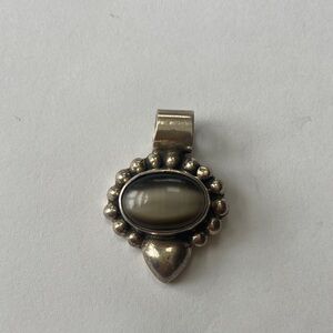 Fabulous Cat’s Eye Sterling Silver Pendant
